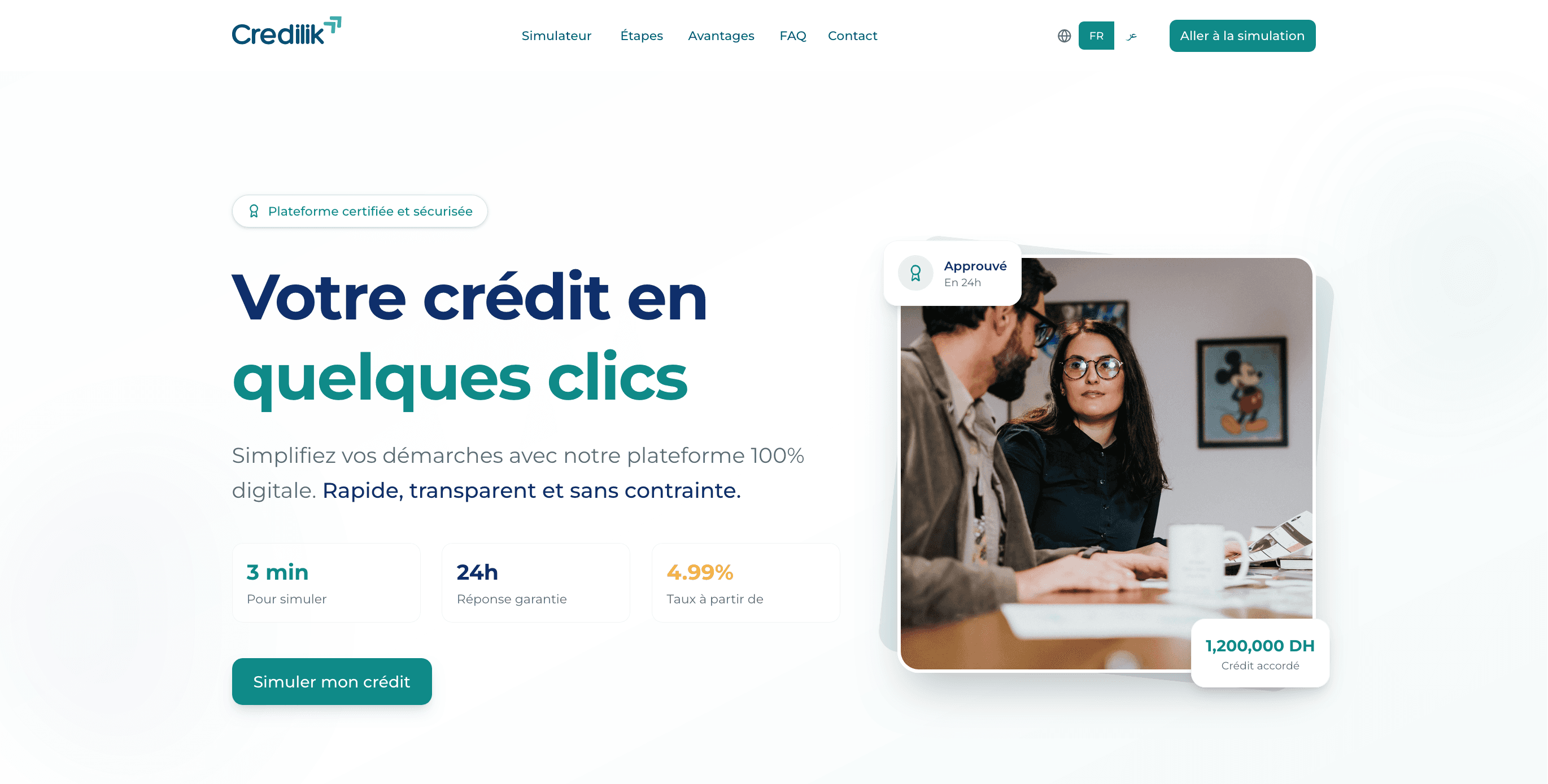 Credilik project preview